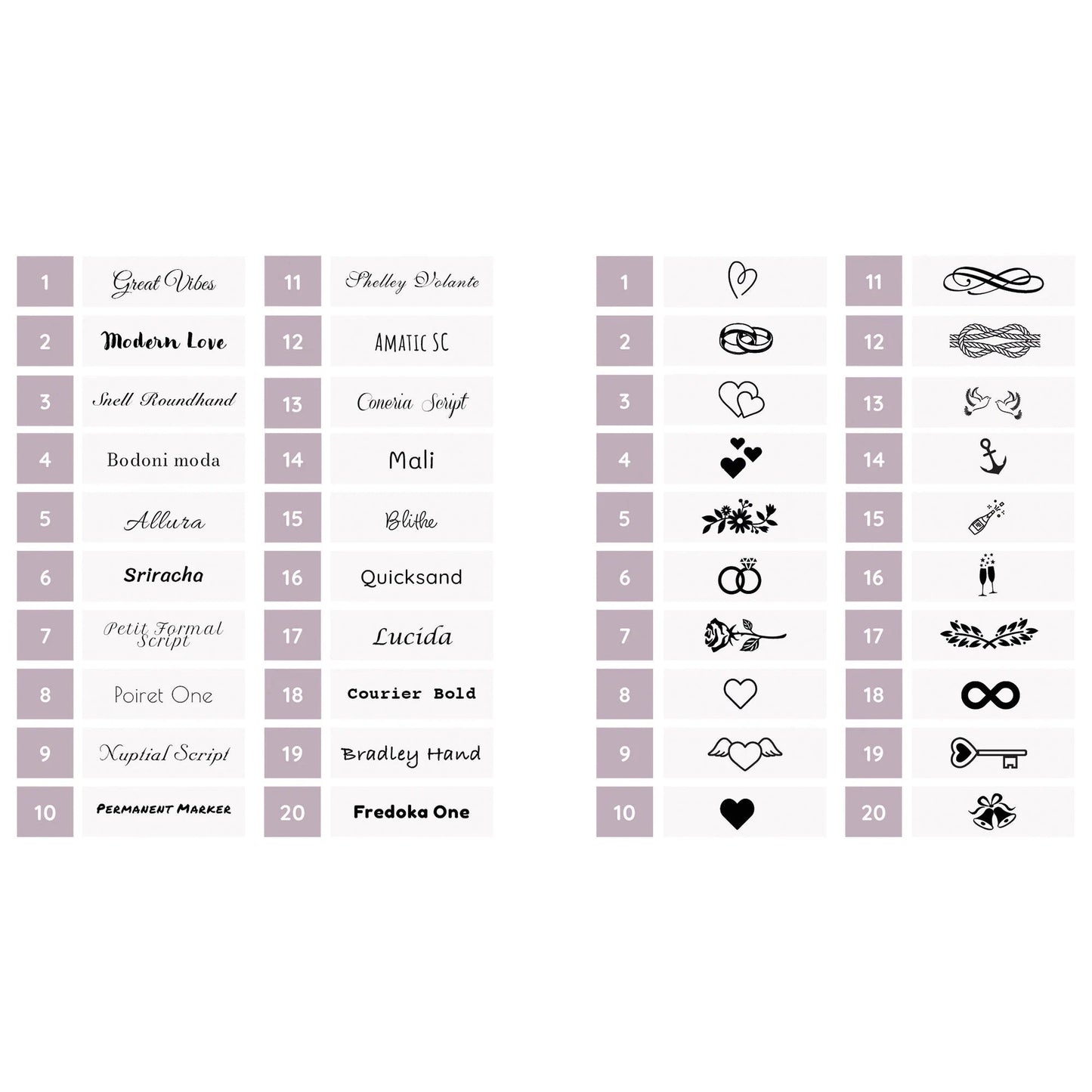 50x engraved glass straws with bride and groom wedding date personalized wedding favors